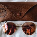 Ray-Ban Pink Mirror Lens Round Raybans  Photo 0