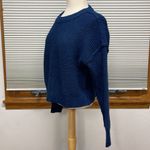 American Eagle  Outfitters NWT Vintage Green Label Blue Cropped Sweater Size XS Photo 4