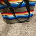 Handwoven Serape Print Tote Bag Multiple Photo 4