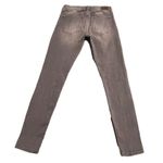 EXPRESS Jeans Womens Size 4R Gray Med Rise Skinny Stretch Leggings Shaping Photo 8