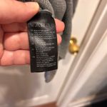 H&M  Gray Long Sleeve Button Down Cardigan Sweater Women's Large Puff Sleeves‎ Photo 5