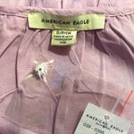 American Eagle NWT Babydoll Tunic Nightgown Lace Dress Lavender Size Small Photo 3