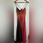 ALC Frank NEW A.L.C. Ariya Pleated Cutout Back Maxi Dress size 4 designer NWT Photo 3