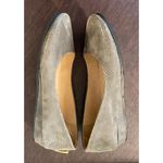 French Sole FS/NY Women's Zeppa Suede Ballet Flat Wedge Taupe Wave Size 6 Luxury Gray Photo 4