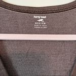 Horny Toad  Dress Medium Brown Tomboy Faux Wrap Dress Sz M GUC Athleisure Photo 3