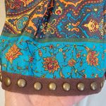 Floral Mandala Boho Skirt Studs Fairy Grunge Indie Sleaze Festival Hippie Size 6 Photo 2