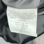 JOAN LESLIE Vintage Wool Mini Houndstooth Full Zip Blazer Jacket 10 Petite Black Size 10P Photo 12