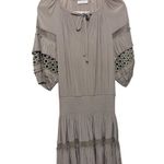 Ramy Brook  Moriah Taupe Mini Dress Sz. S Photo 0