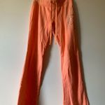 PINK - Victoria's Secret VS Pink orange coral flare sweatpants Photo 0