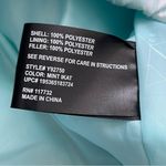 ZeroXposur Quilted Puffer Jacket Women’s Size XL Mint White Water Wind Resistant Photo 7