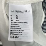 American Eagle  Gingham Tie Back Mini Dress Cotton Blue White Checkered Dress XL Photo 12