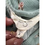 Jessica Simpson Floral Tiered Dress Sage Green SMALL Womens Shorts Sleeve NWOT Photo 5