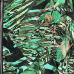 Juicy Couture  Jungle Green Lush Tropical Bomber Zip Jacket Size Medium M Photo 6