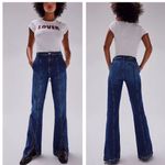 Free People We The Free Women's Crvy Mona High Rise Flare Jeans Photo 1