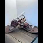 American Eagle‎ brown leather sandals women's size 7.5 Photo 3