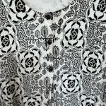 Premise Premis Black and White Floral Women's Cardigan Photo 2