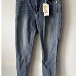 NWT LL Bean Womens Sz 6 Vintage Indigo Flannel Lined Boyfriend Low Rise Jeans Photo 9