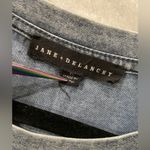Jane and Delancey  Size M Blue Burnout Soft Crew Neck Short Sleeve Tee Shirt Photo 5