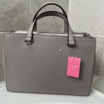 Kate Spade  Ostrich Leather Satchel Handbag Photo 4