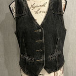 Universal Threads Universal Thread Charcoal Denim Vest Size 10 Photo 0