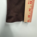 Spanx  Leggings Womens Large Brown Seamless Side Zip FL3315 slimming shaping Photo 2
