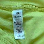 Love Tree  Yellow Neon Woven Solid Inner Brief Back Pocket Shorts Size Small Photo 3