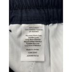 Talbots Pull-on Drawstring Chambray Comfort Pants Size XL Navy Blue Cotton Photo 5