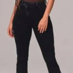 Abercrombie & Fitch The '90s Slim Straight Ultra High Rise Curve Love Jeans Photo 0