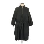 J.Crew Cinched zip-up Mini dress in drapey cotton Photo 5