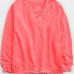 Aerie Coral VNeck Sweater Photo 0