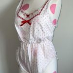 Vintage Heart Teddy Lingerie White Size M Photo 8