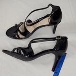 Fergalicious Patent Leather Black Strappy Heel Sandals By  Fergie Maya Size 9M Photo 5