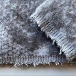 AMIRI cropped cashmere blend gray python print long sleeve pullover sweater Photo 7