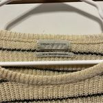 Urban Outfitters Cream & Black Stripe Sweater Photo 3