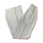 No Boundaries  Distressed Super High Rise Flare Jeans Elastic Waist Sz S 3/5 Photo 2