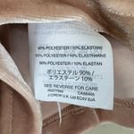 Madewell Velvet Mock Neck Top Womens S Pink Short Sleeve Soft Retro Indie Photo 3