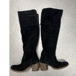 Lucky Brand ramsden rayla tall suede boot black US 8.5 38.5 over the knee Black Photo 2
