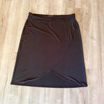 cj banks  Faux Wrap Stretch Skirt Black XXL Photo 0