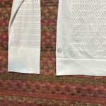 Lululemon WHITE LASER CUT LONG SLEEVE ATHLETIC RUN TOP Photo 3