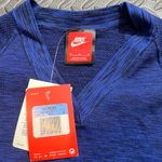 Nike NWT Women's  Tech Knit Top 728679 439 SIZE Medium Game Royal Blue Shirt‎ Photo 1