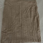 Iris  Beige Pencil Skirt Photo 0