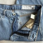 Rag and Bone Lou Crop Straight Slim Jeans Size 28 Tivoli Wash Capri Denim USA Made Photo 5