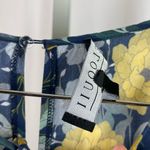 Eloquii Size 24 Floral Flowy Dolman Sleeve Keyhole Slouchy Romper Boho Retro Photo 3