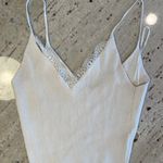 Lottie Moss Ribbed Knit Cami With Lace Photo 0