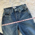 RE/DONE Women's 90s High Rise Loose Fit Straight Leg Jeans 26 Destroyed Mar Photo 10