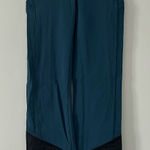 Lululemon Clear As Mud Mid Rise Snow Leggings Pants Alberta Lake Teal Black 4 Photo 0