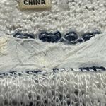 Lily White  Striped Ruffle Hem Top - Black and White Photo 6