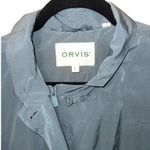 Orvis  Lightweight Packable Travel Jacket Women's Large Gray‎ EUC Photo 1
