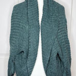 Banana Republic  Women's XS/S Chunky Knit Cardigan Emerald Green Alpaca Blend Photo 0