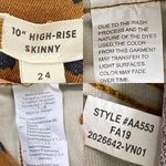 Madewell  10” High Rise Painted Spots Skinny Jeans Size 24 Photo 14